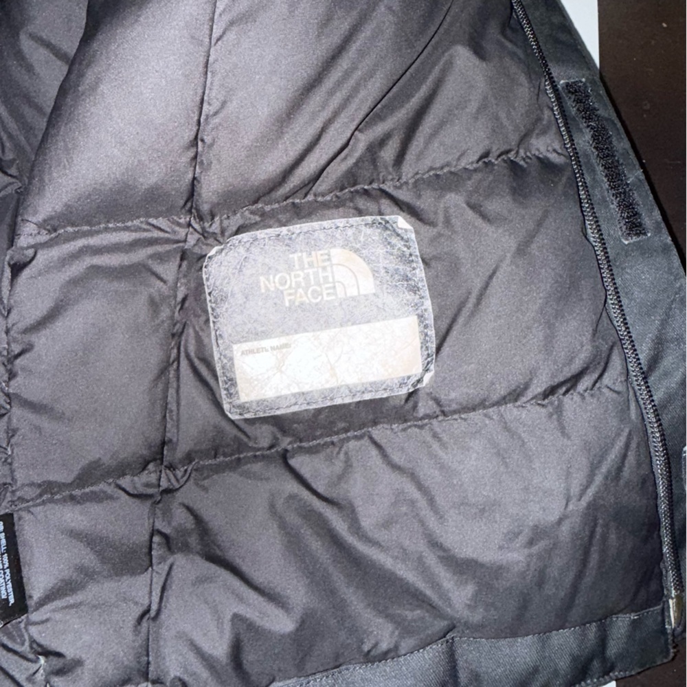 The North Face Girls Small Black Down DryVent Parka Faux Fur Hood Jacket 7/8 - Picture 5 of 9